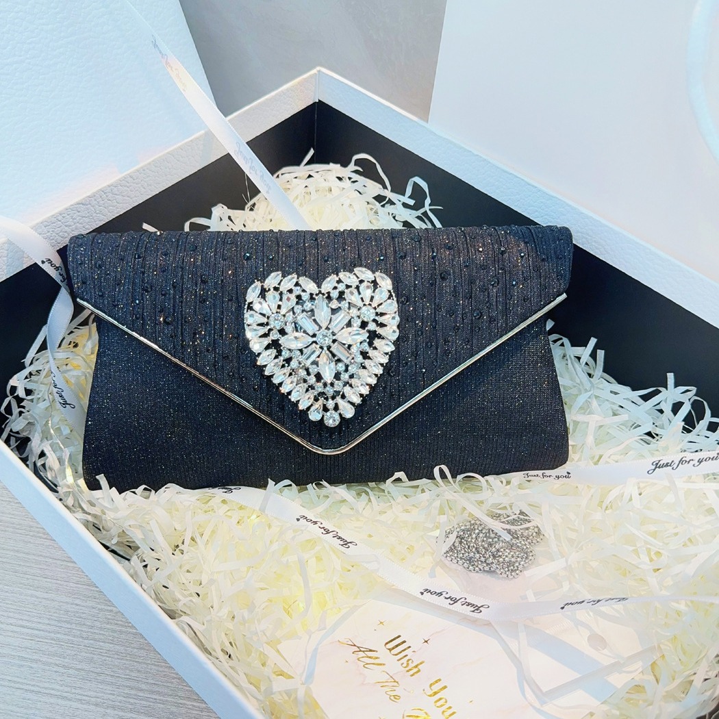 Interior Design News - New Rhinestone Top Handle Evening Bag