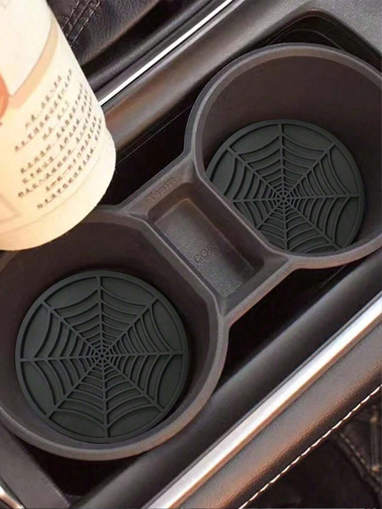 Interior Design Web - Spider Web Design Silicone Car Cup
