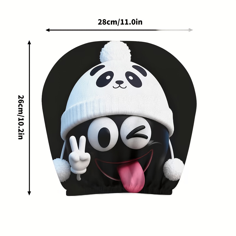 1/2 Pcs Car Headrest Covers, C - огляд і ціна Interior Design Emoji